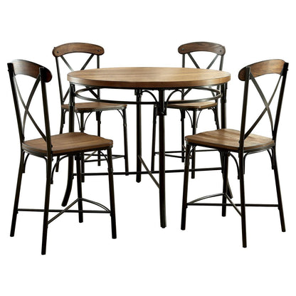  Furniture of America Crosby II Counter Height Stool CM3827PC-2PK IMAGE 3