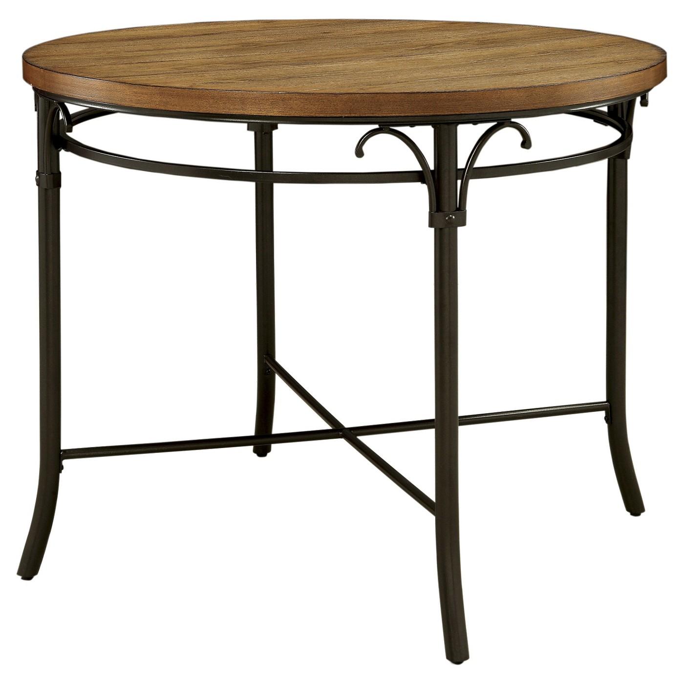  Furniture of America Round Crosby II Counter Height Dining Table CM3827RPT-TABLE IMAGE 1