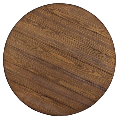  Furniture of America Round Crosby II Counter Height Dining Table CM3827RPT-TABLE IMAGE 2