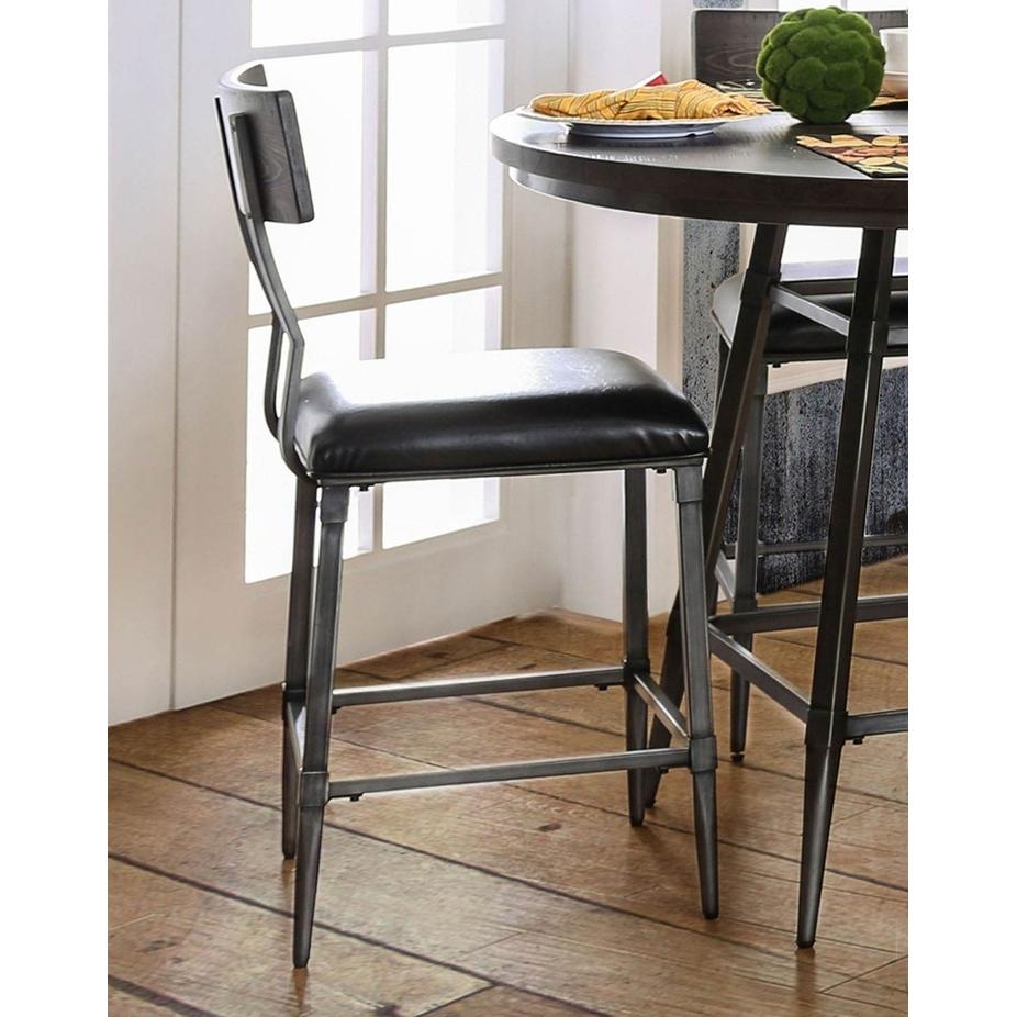  Furniture of America Mullane Counter Height Stool CM3370PC-2PK IMAGE 1