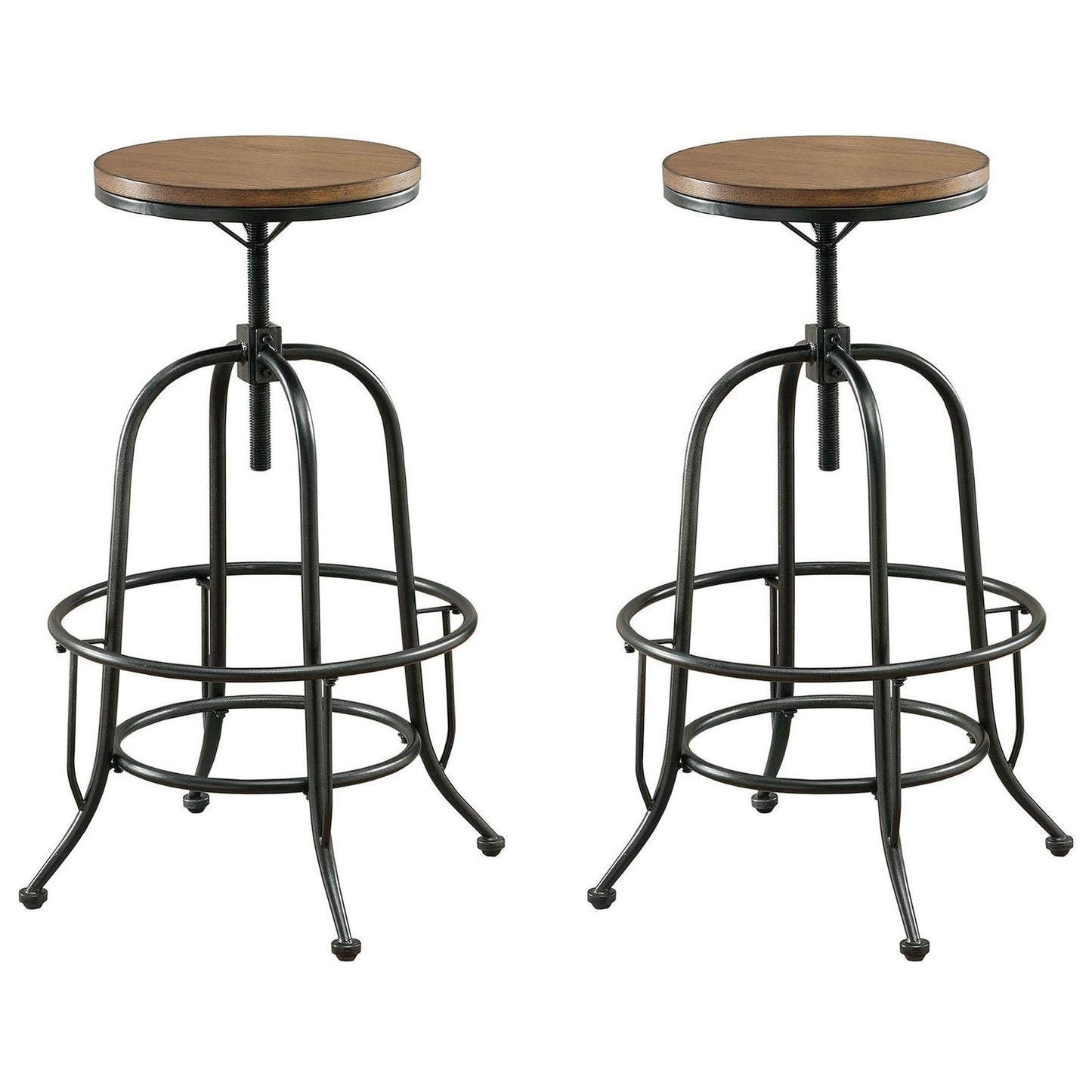  Furniture of America Silvia I Pub Height Stool CM3803BC-2PK IMAGE 2