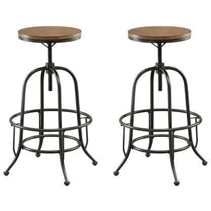  Furniture of America Silvia I Pub Height Stool CM3803BC-2PK IMAGE 2