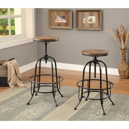  Furniture of America Silvia I Pub Height Stool CM3803BC-2PK IMAGE 4