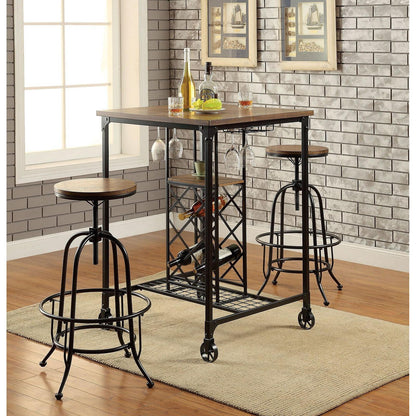  Furniture of America Silvia I Pub Height Stool CM3803BC-2PK IMAGE 5