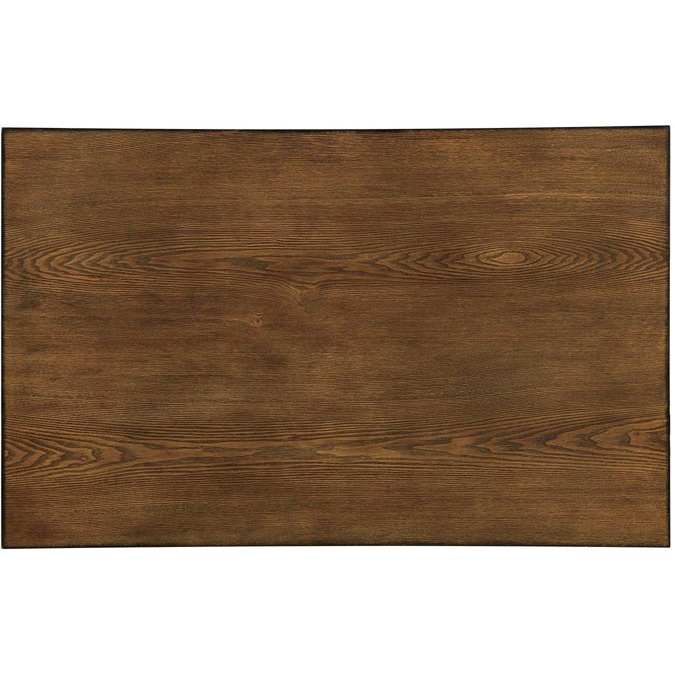  Furniture of America Square Silvia I Counter Height Dining Table with Trestle Base CM3803PT IMAGE 2