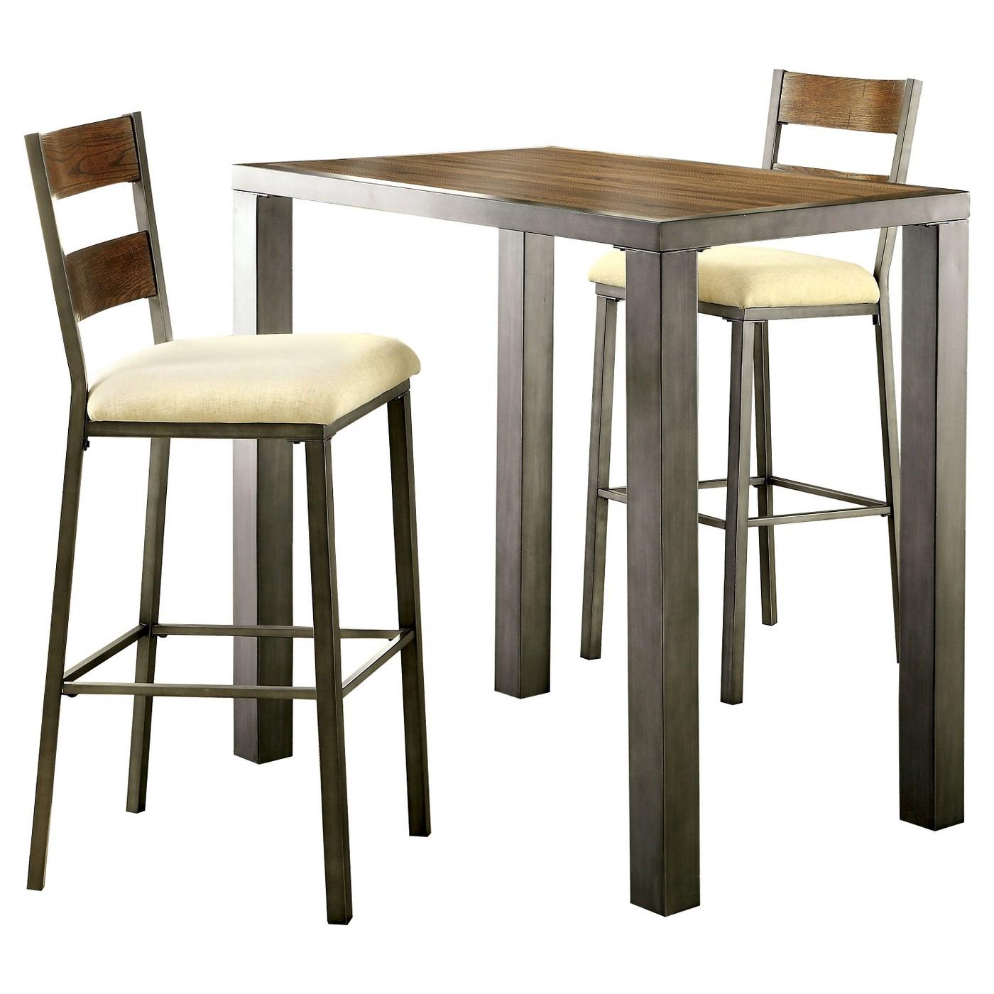  Furniture of America Jazlyn II Pub Height Dining Table CM3686BT-TABLE IMAGE 3