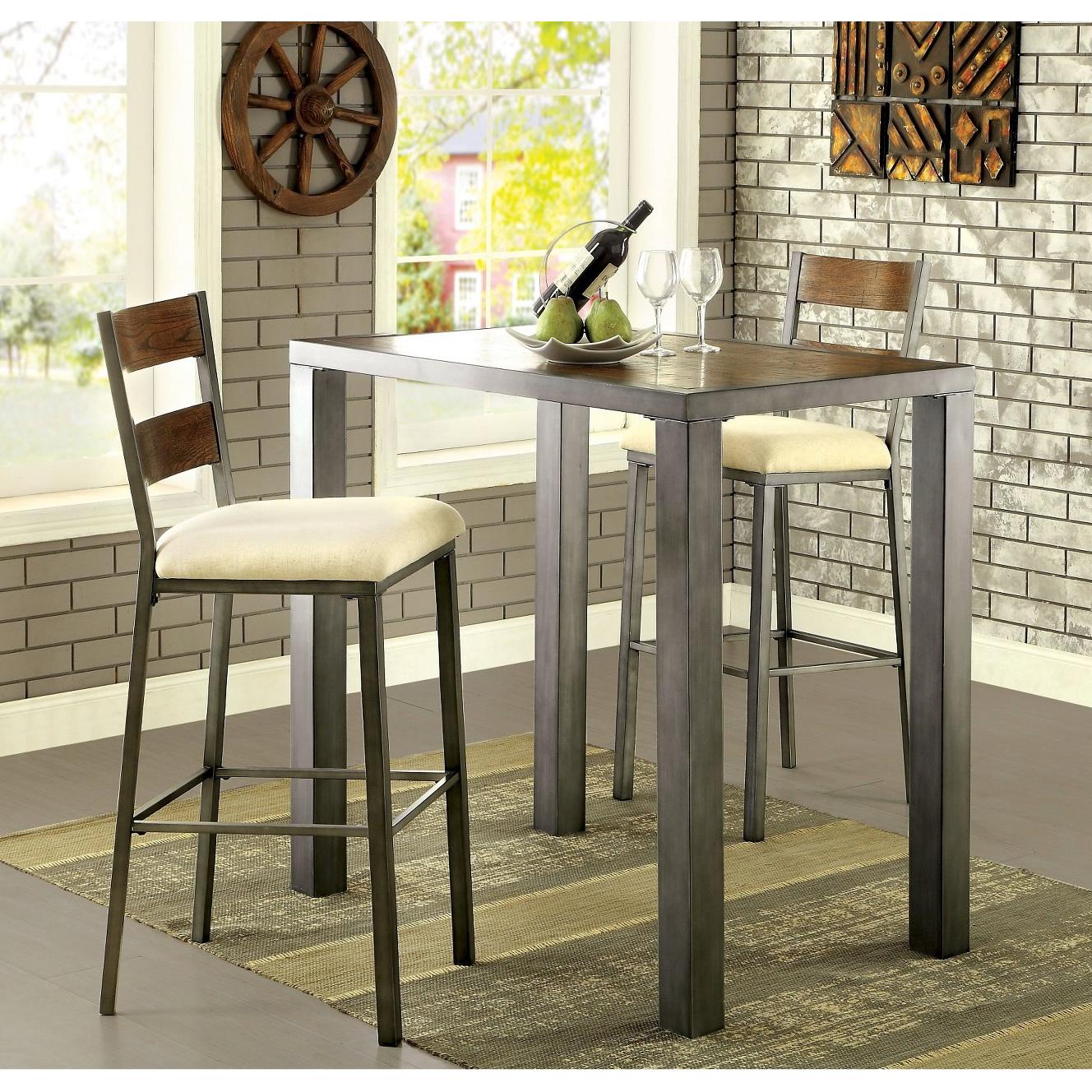  Furniture of America Jazlyn II Pub Height Dining Table CM3686BT-TABLE IMAGE 5