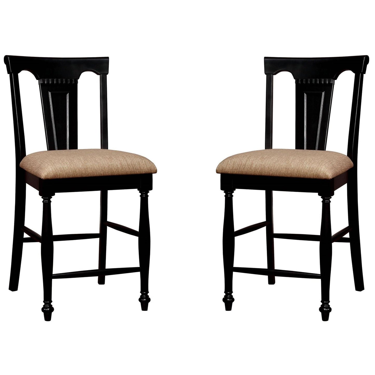  Furniture of America Sabrina Counter Height Dining Chair CM3199BC-PC-2PK IMAGE 2