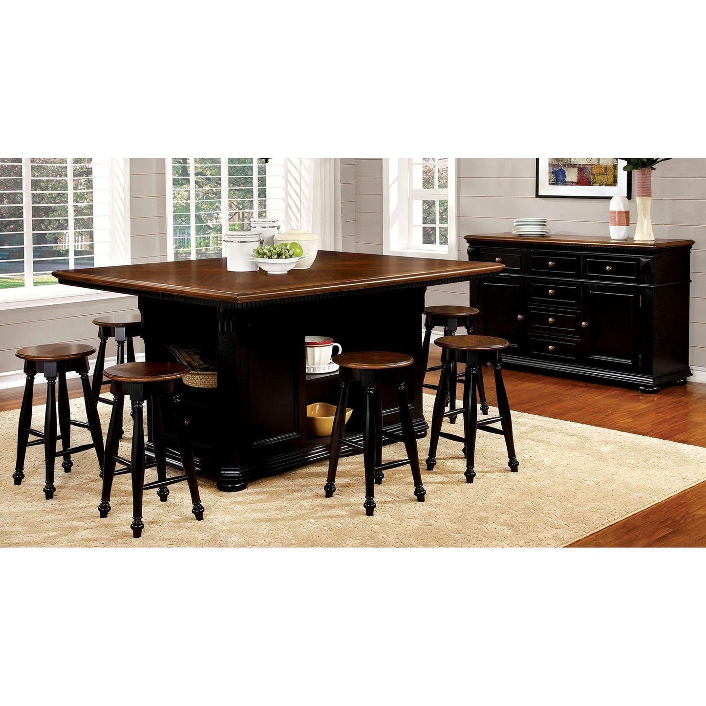  Furniture of America Sabrina Server CM3199BC-SV IMAGE 4