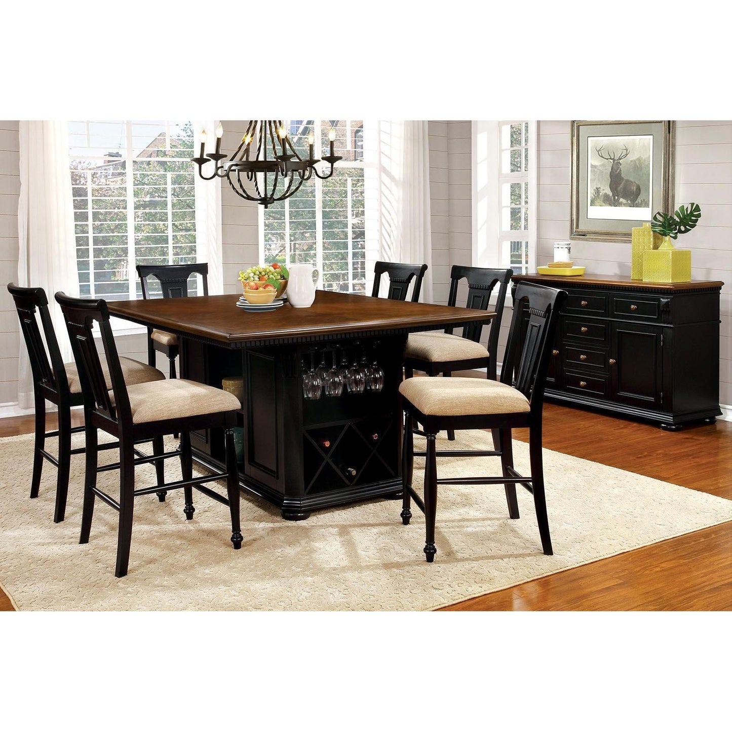  Furniture of America Sabrina Server CM3199BC-SV IMAGE 5