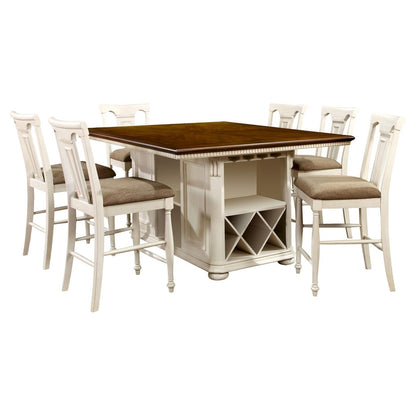 Furniture of America Sabrina CM3199WC-PC-2PK Counter Height Chair IMAGE 4