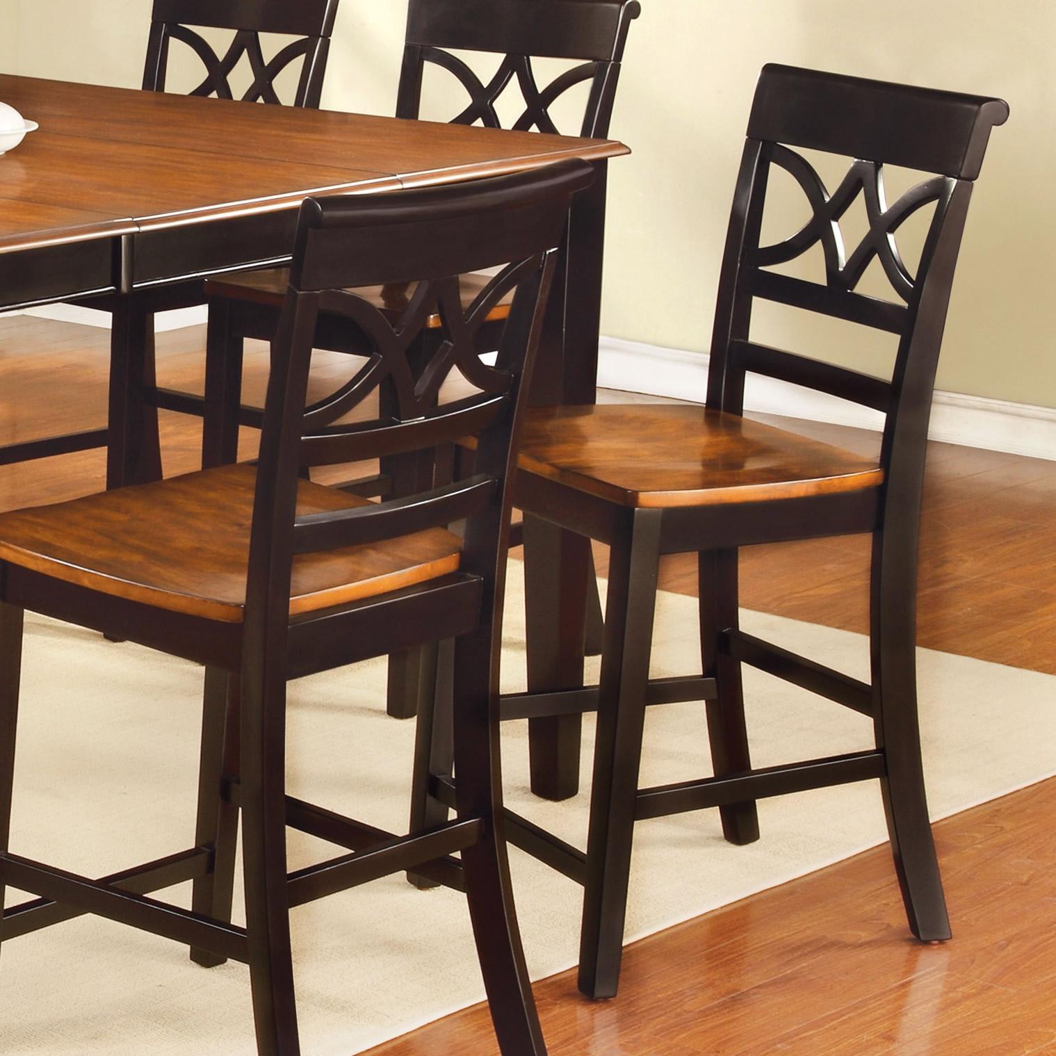  Furniture of America Torrington II Counter Height Dining Chair CM3552BC-PC-2PK IMAGE 1