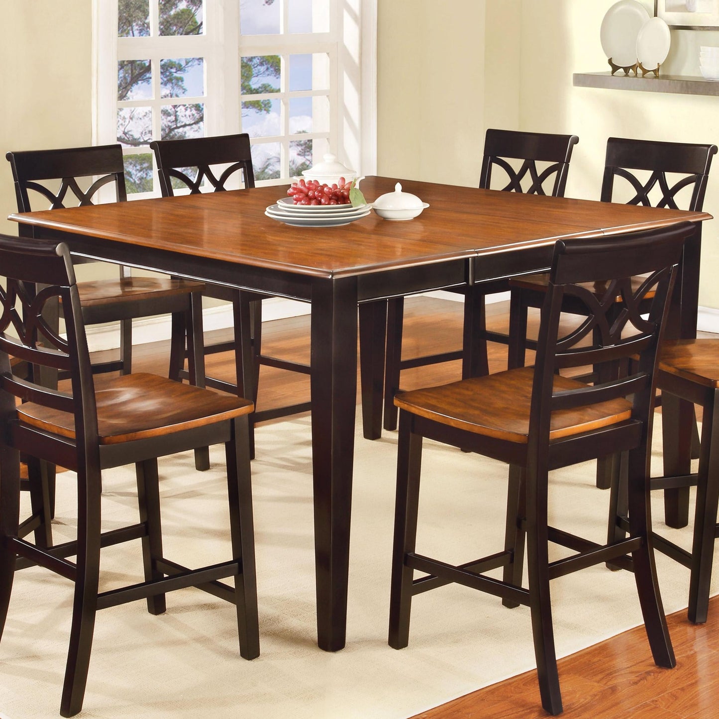  Furniture of America Torrington II Counter Height Dining Table CM3552BC-PT IMAGE 1