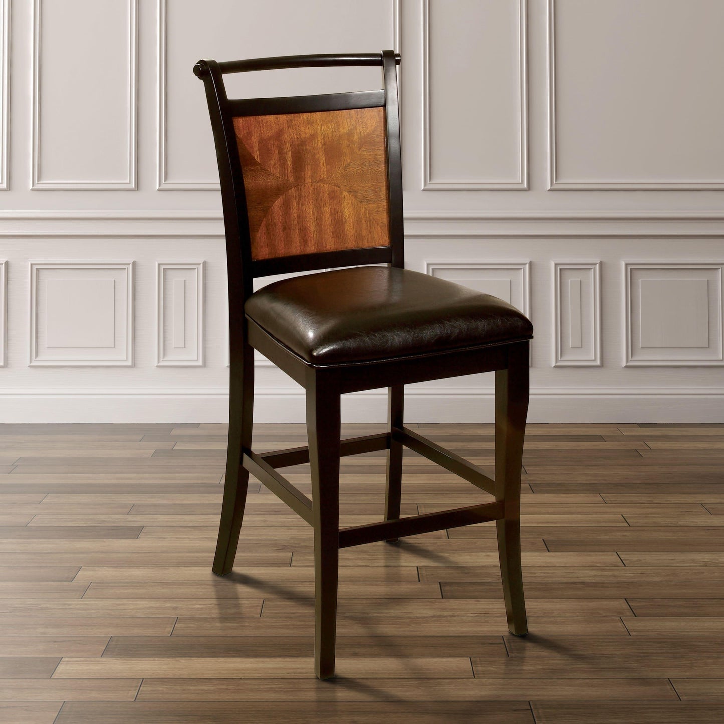  Furniture of America Salida II Counter Height Dining Chair CM3034PC-2PK IMAGE 2