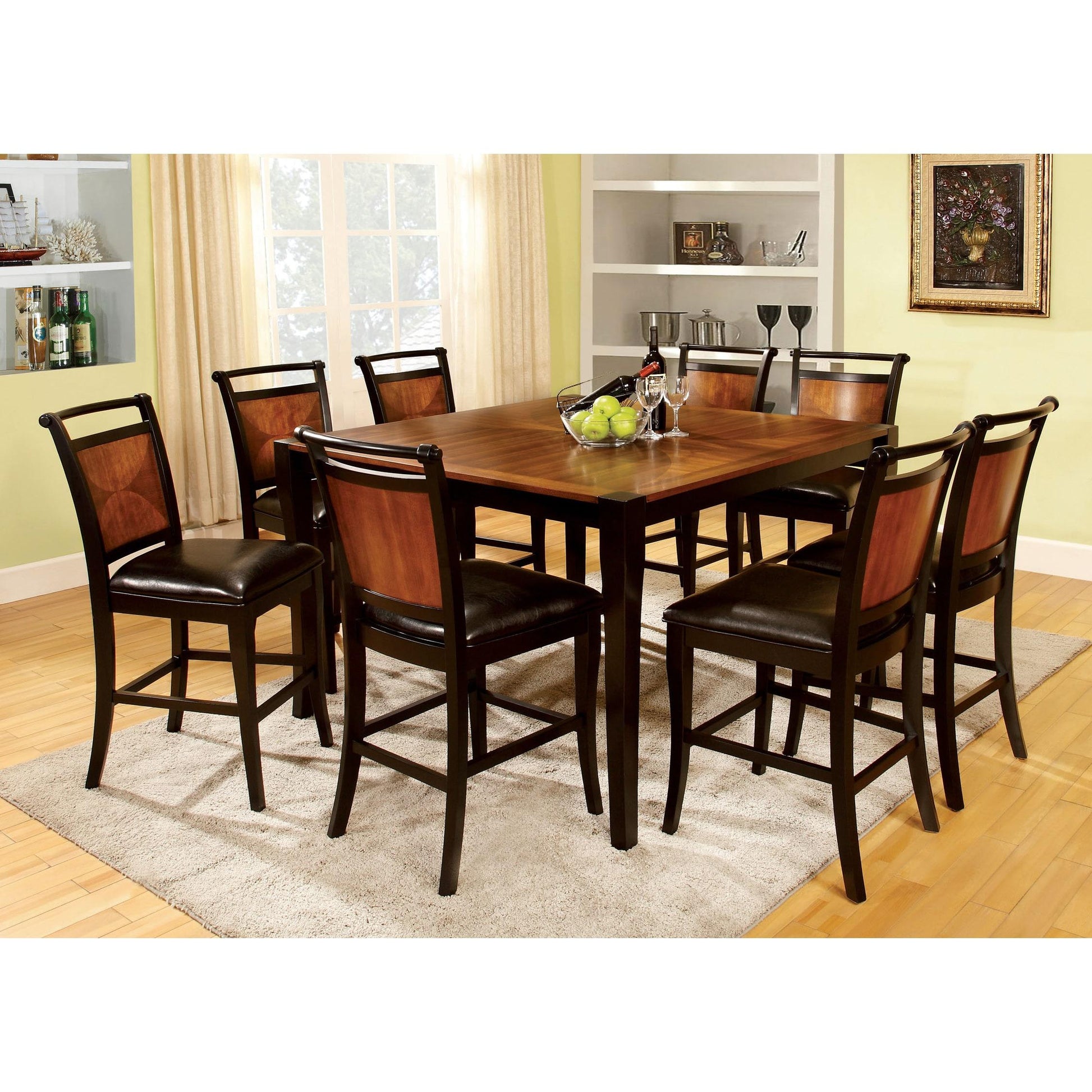  Furniture of America Salida II Counter Height Dining Chair CM3034PC-2PK IMAGE 4