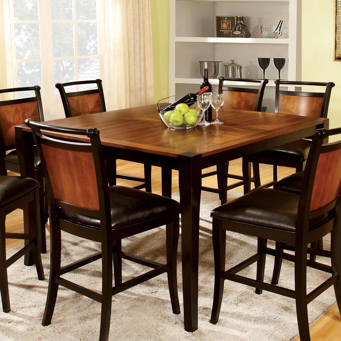  Furniture of America Salida II Counter Height Dining Table CM3034PT IMAGE 1
