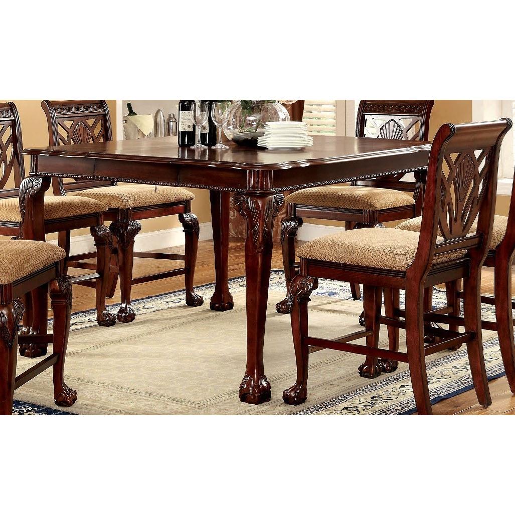 Furniture of America Petersburg CM3185PT Counter Height Table IMAGE 3