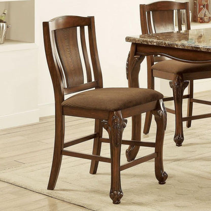  Furniture of America Johannesburg Counter Height Arm Chair CM3873PC-2PK IMAGE 2