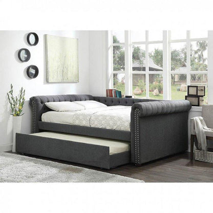  Furniture of America Leanna Queen Daybed CM1027GY-Q-BED IMAGE 1