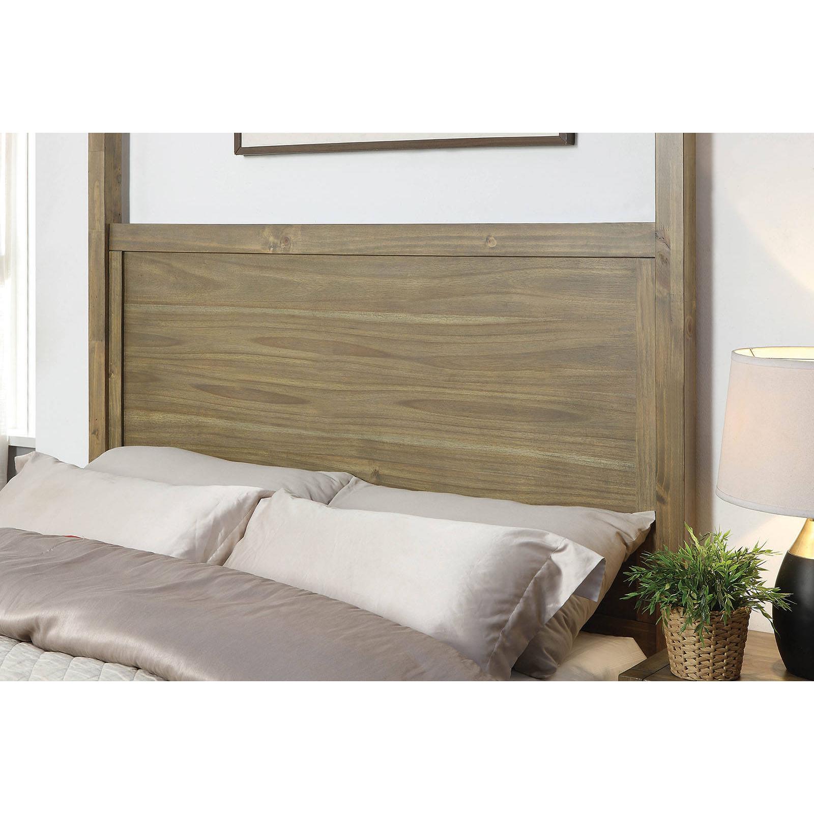  Furniture of America Garland Queen Canopy Bed CM7355Q-BED IMAGE 2
