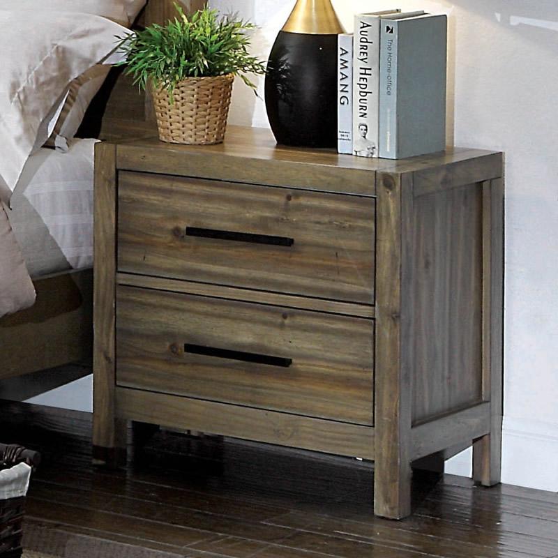  Furniture of America Garland 2-Drawer Nightstand CM7355N IMAGE 1