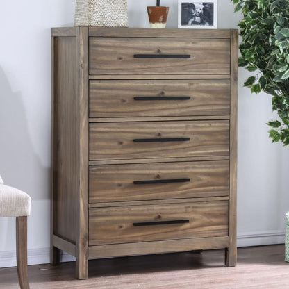  Furniture of America Garland 5-Drawer Chest CM7355C IMAGE 1