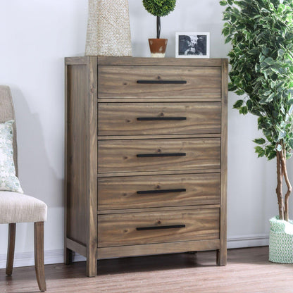  Furniture of America Garland 5-Drawer Chest CM7355C IMAGE 2