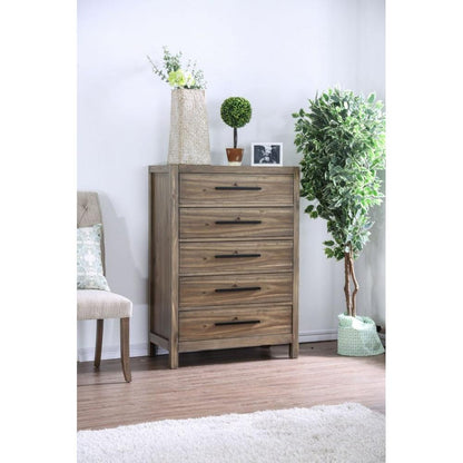  Furniture of America Garland 5-Drawer Chest CM7355C IMAGE 4