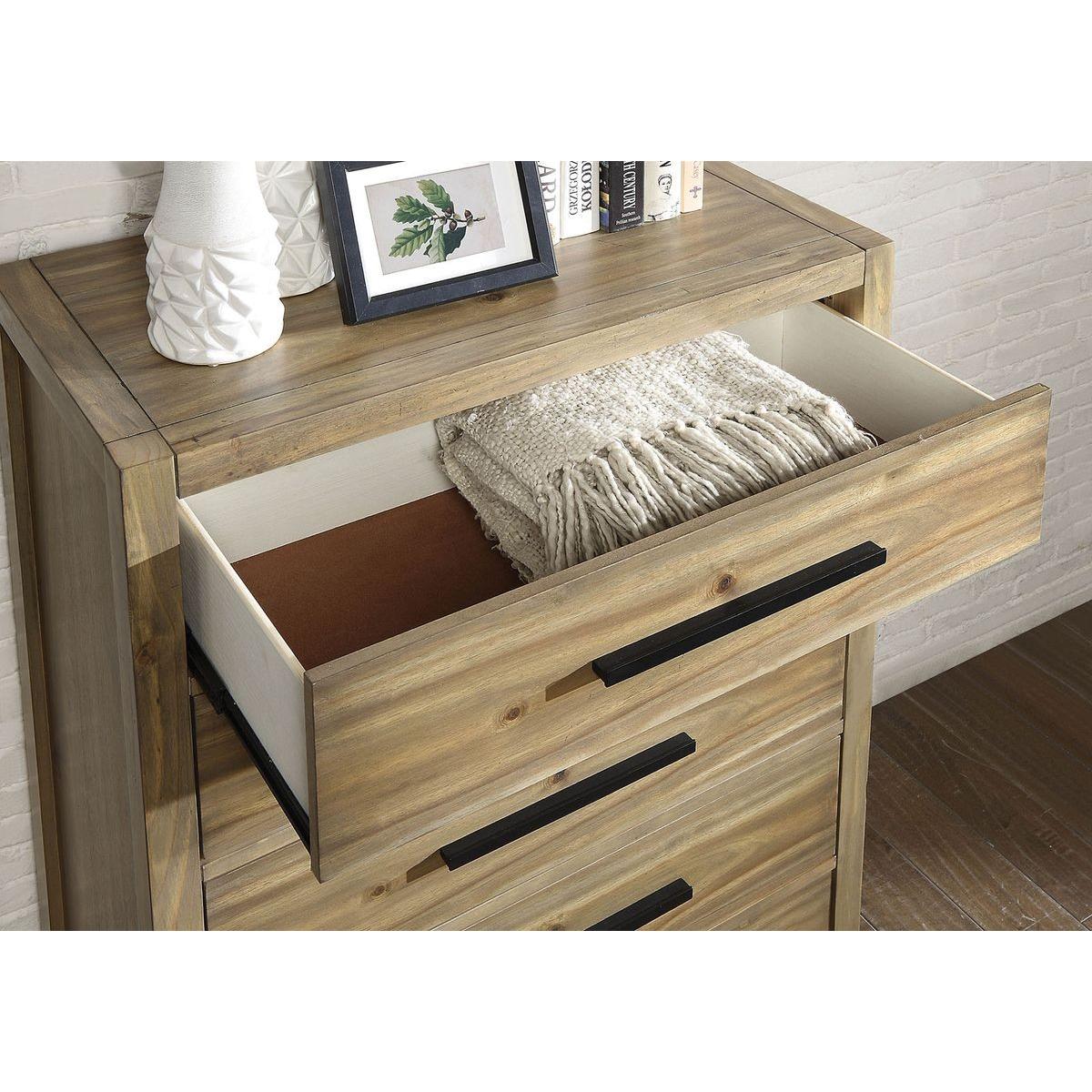  Furniture of America Garland 5-Drawer Chest CM7355C IMAGE 5
