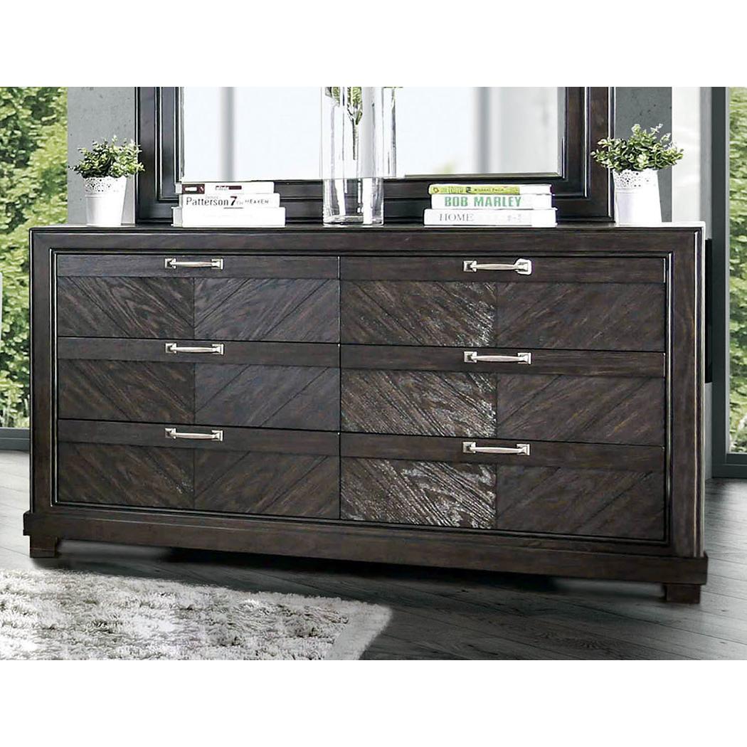  Furniture of America Argyros 6-Drawer Dresser CM7315D IMAGE 1