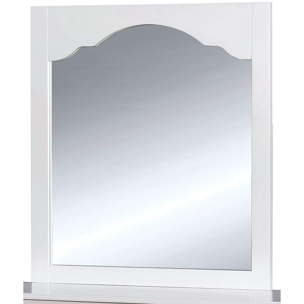  Furniture of America Kids Dresser Mirrors Mirror CM7159WH-M IMAGE 1