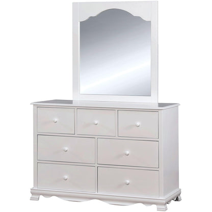  Furniture of America Kids Dresser Mirrors Mirror CM7159WH-M IMAGE 2