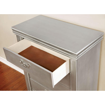  Furniture of America Claudia 5-Drawer Chest CM7199C IMAGE 3