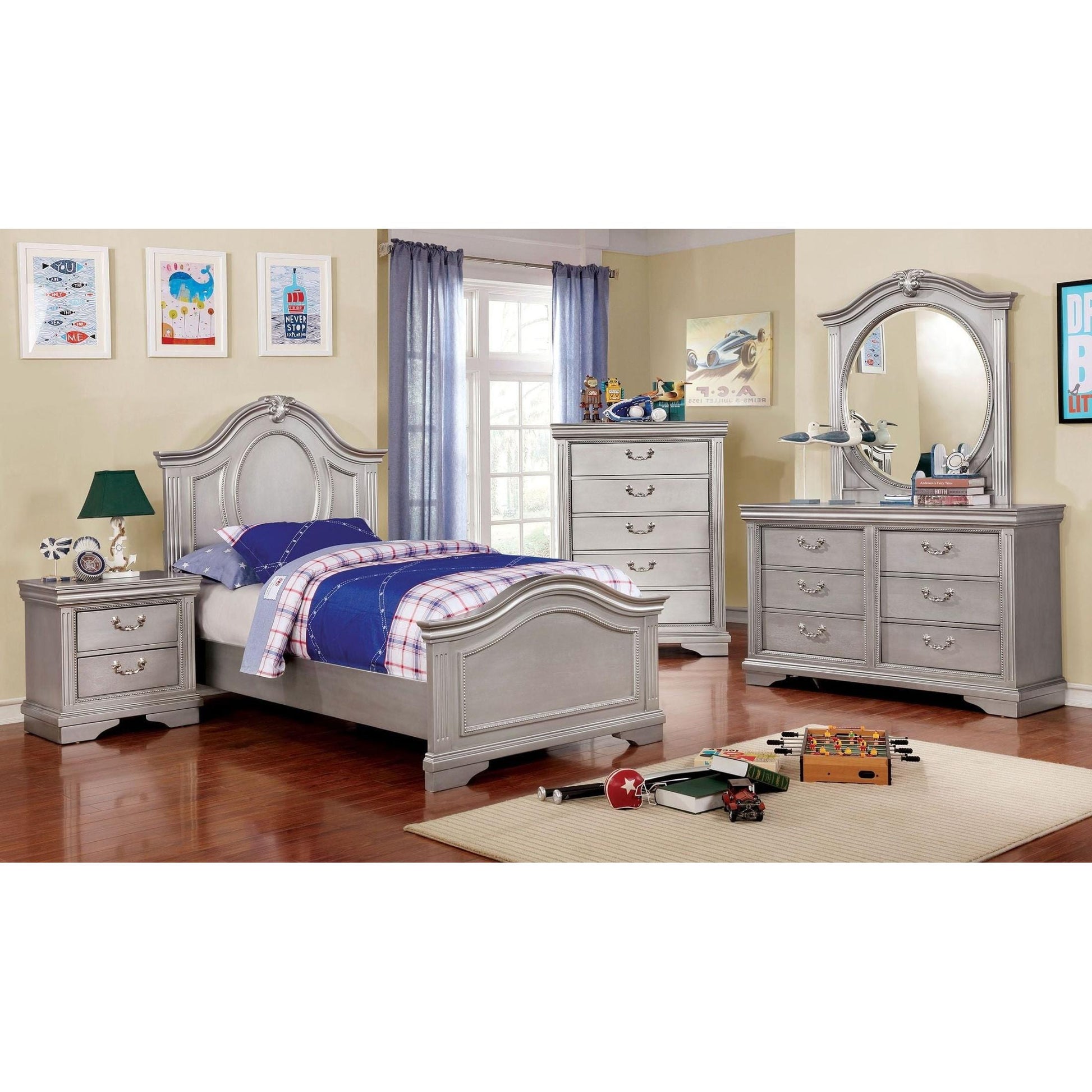  Furniture of America Claudia 5-Drawer Chest CM7199C IMAGE 5