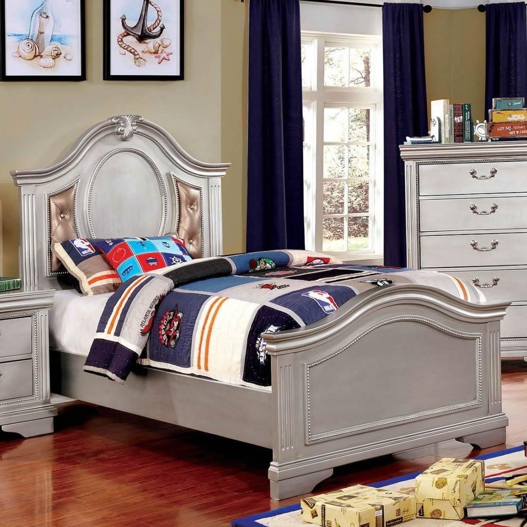  Furniture of America Kids Beds Bed CM7199L-T-BED IMAGE 2