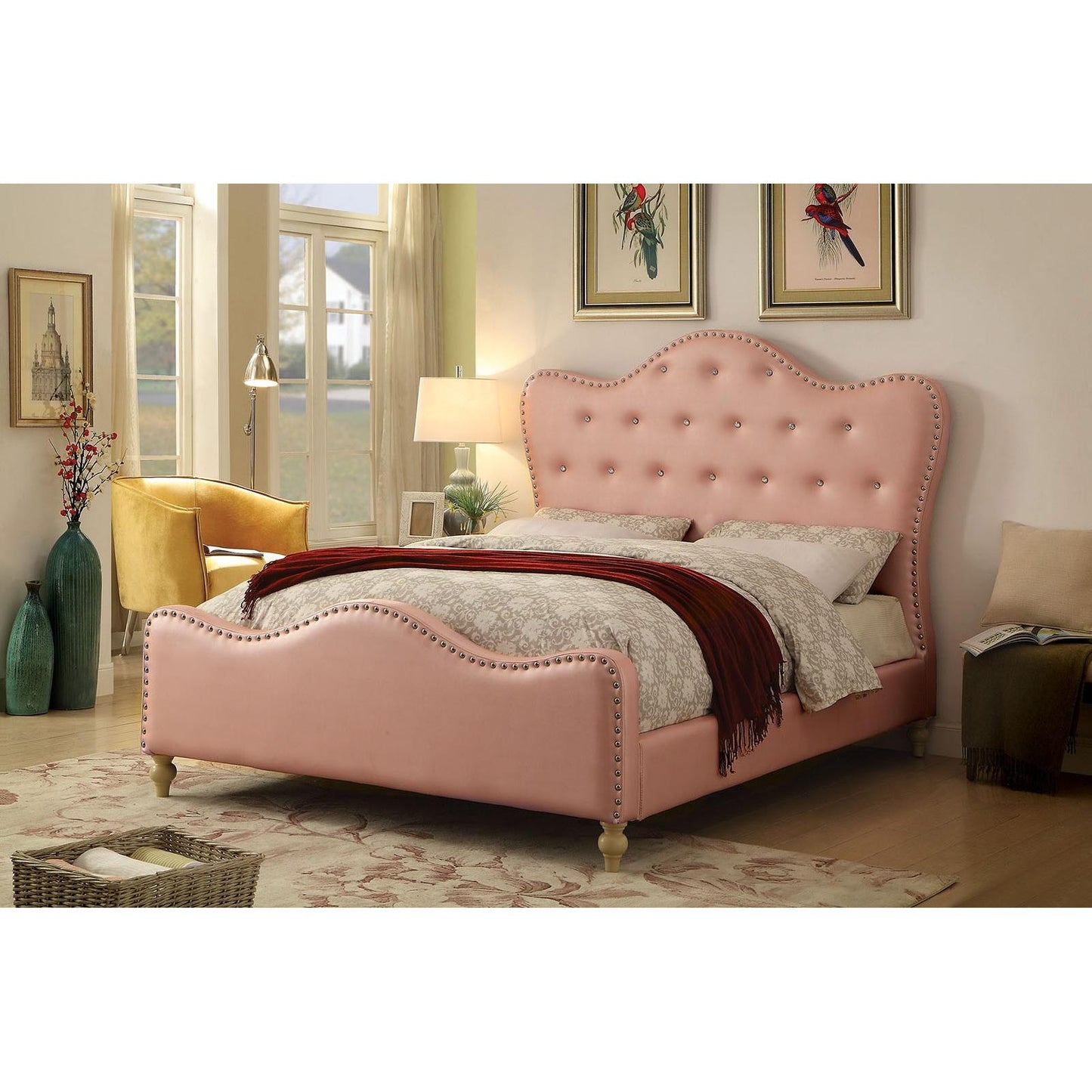 Furniture of America Sugar Queen Panel Bed CM7884PK-Q-BED IMAGE 5