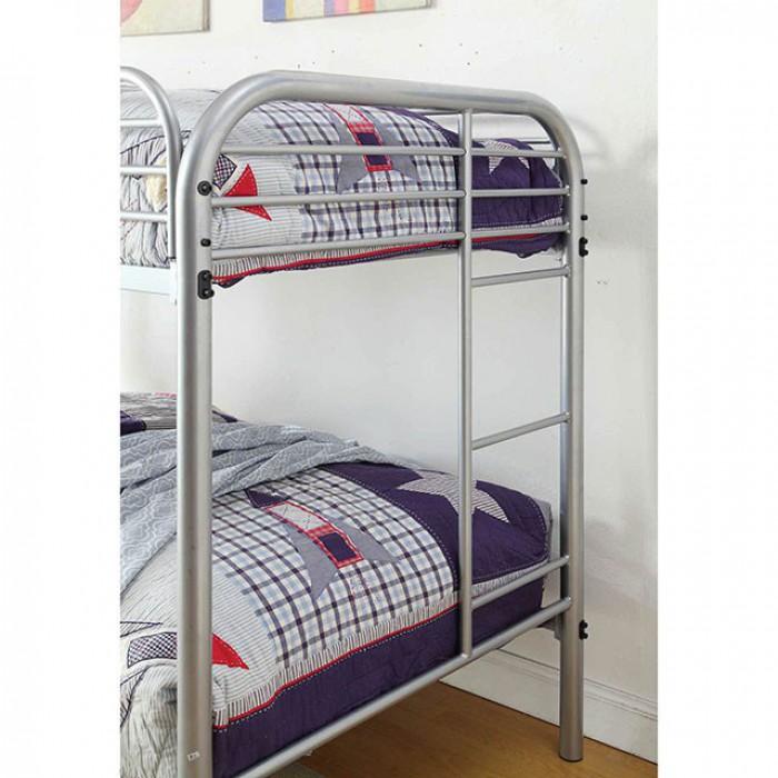  Furniture of America Kids Beds Bunk Bed CM-BK931SV-TT IMAGE 4