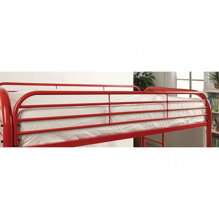  Furniture of America Kids Beds Bunk Bed CM-BK931RD-TT IMAGE 4