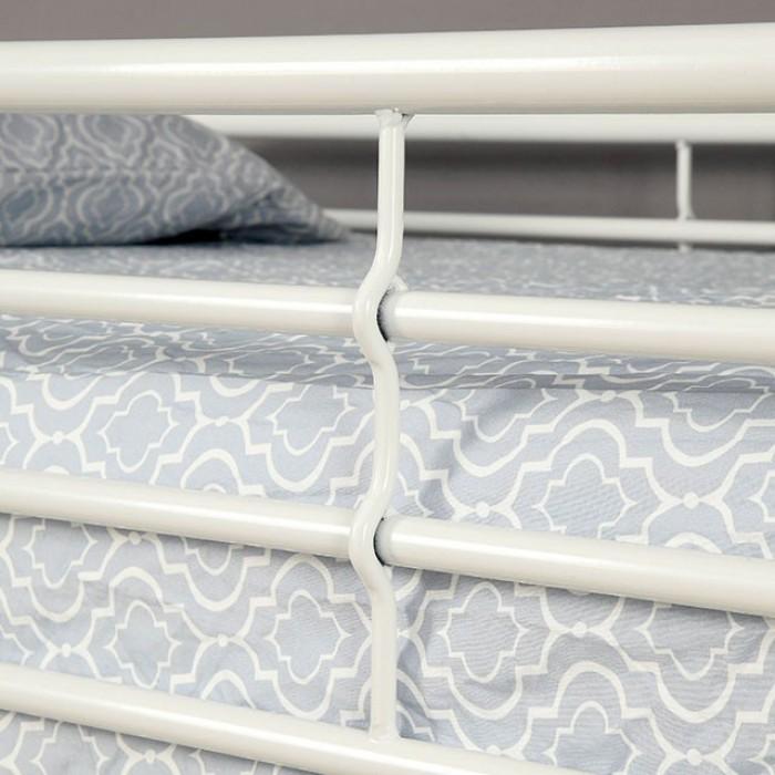  Furniture of America Kids Beds Bunk Bed CM-BK931WH-TT IMAGE 2