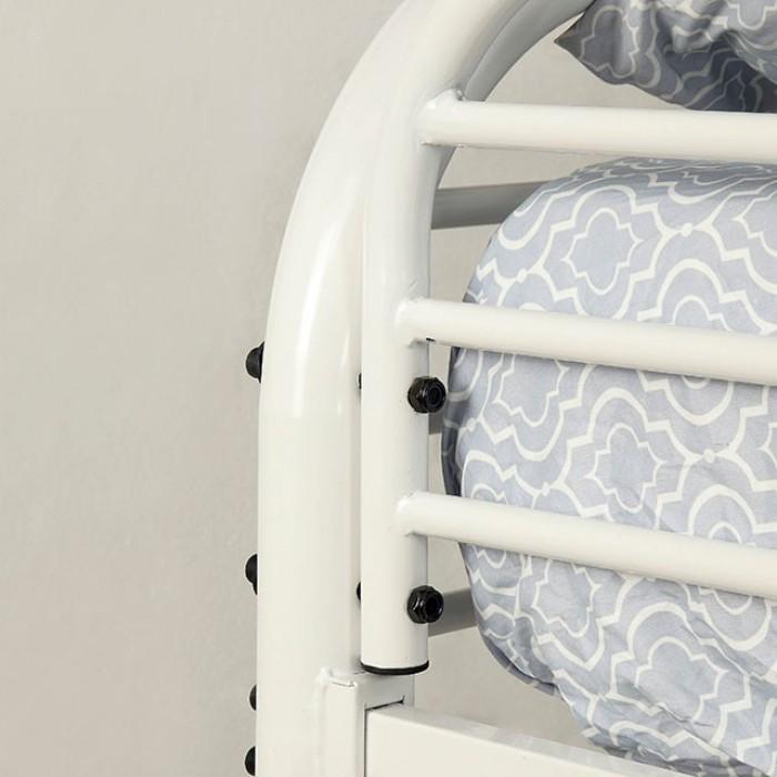  Furniture of America Kids Beds Bunk Bed CM-BK931WH-TT IMAGE 3
