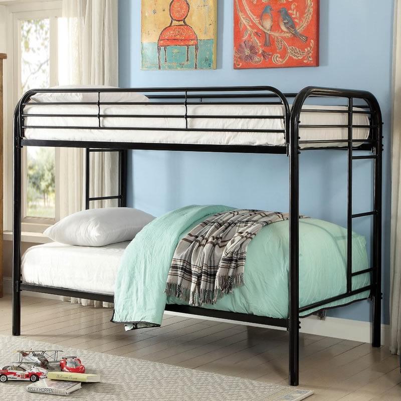  Furniture of America Kids Beds Bunk Bed CM-BK931BK-TT IMAGE 1