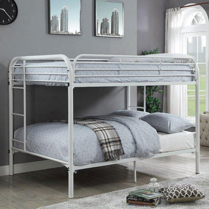  Furniture of America Kids Beds Bunk Bed CM-BK931WH-FF IMAGE 1
