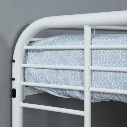 Furniture of America Kids Beds Bunk Bed CM-BK931WH-FF IMAGE 3