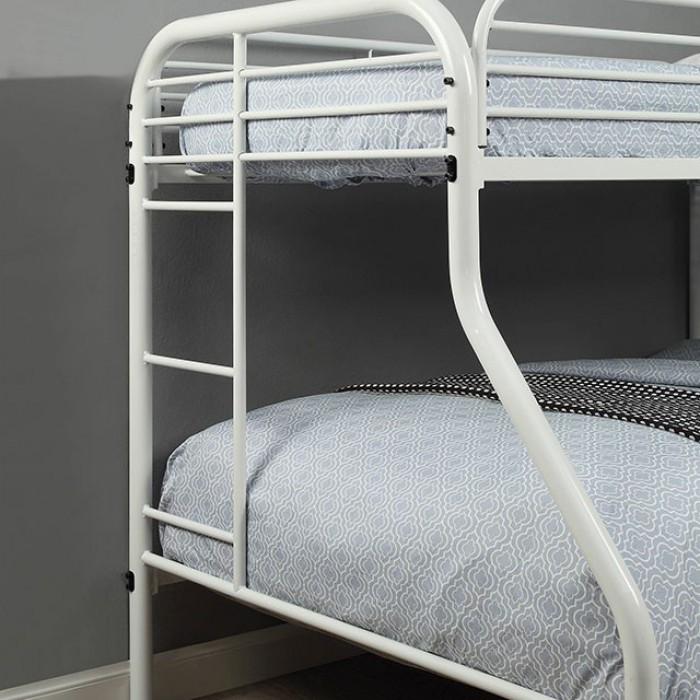  Furniture of America Kids Beds Bunk Bed CM-BK931WH-TF IMAGE 2