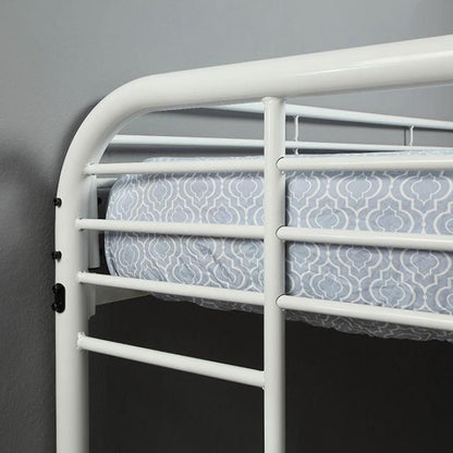  Furniture of America Kids Beds Bunk Bed CM-BK931WH-TF IMAGE 3
