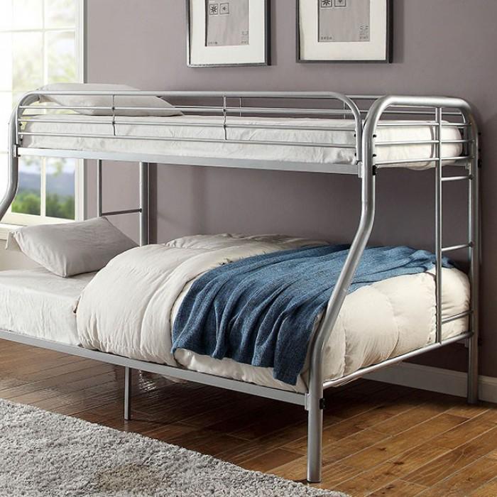  Furniture of America Kids Beds Bunk Bed CM-BK931SV-TF IMAGE 1
