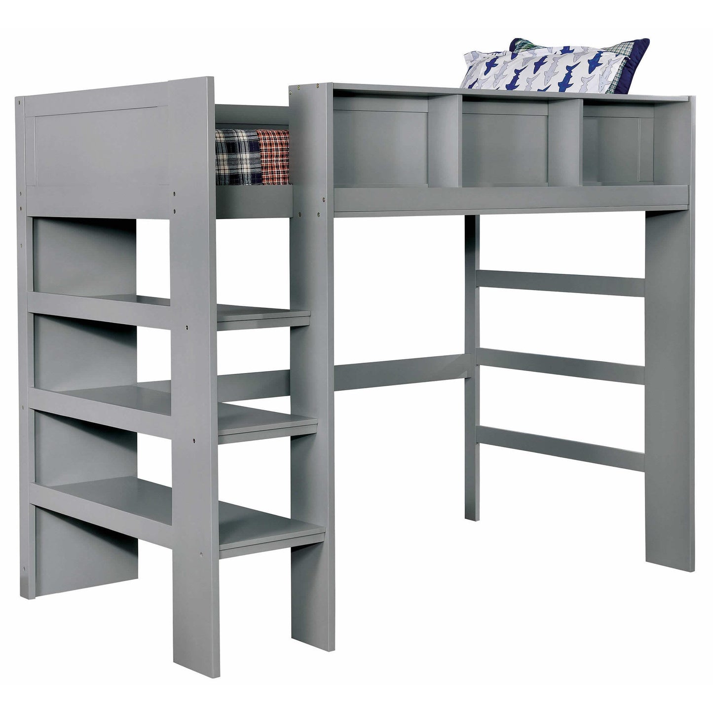  Furniture of America Kids Beds Loft Bed CM-BK965GY-L-BED IMAGE 1