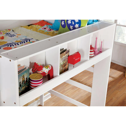  Furniture of America Kids Beds Bunk Bed CM-BK965WH-L-BED IMAGE 3