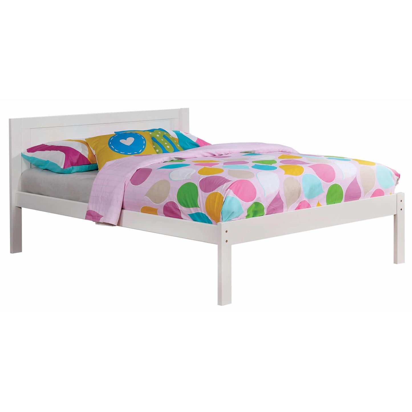  Furniture of America Kids Beds Bed CM-BK965WH-F-BED IMAGE 1