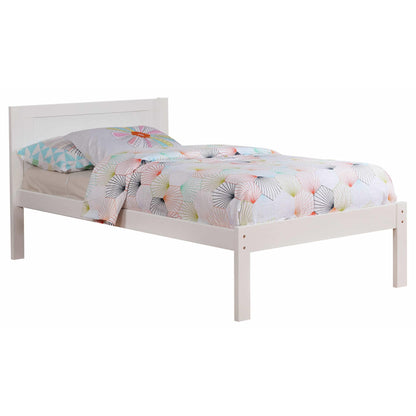  Furniture of America Kids Beds Bed CM-BK965WH-T-BED IMAGE 1